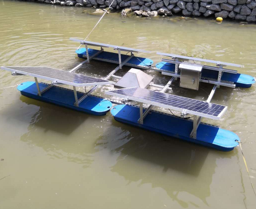 太陽能解層式曝氣機(jī)